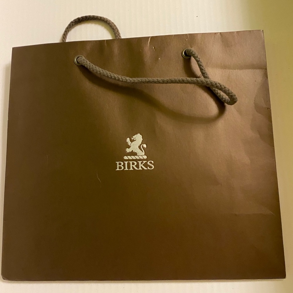 Birks paper bag